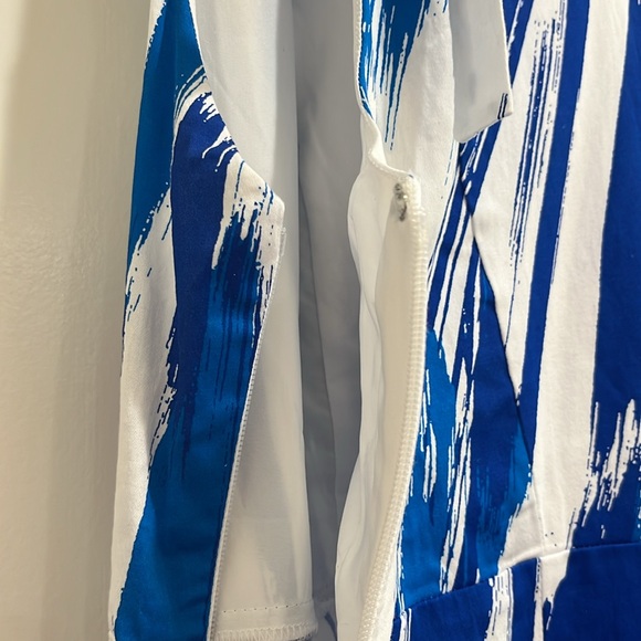NWT NY& Co blue and white sleeveless sundress size XXL - Picture 10 of 12